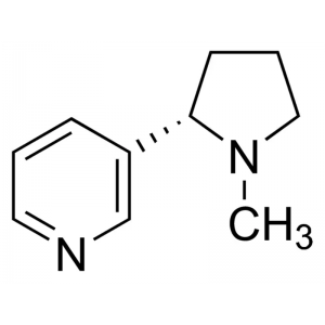 [CSA54-11-5](-)-நிகோடின்;3-[(2S)-1-மெத்தில்-2-பைரோலிடினில்]பைரிடின்;நிகோடின்